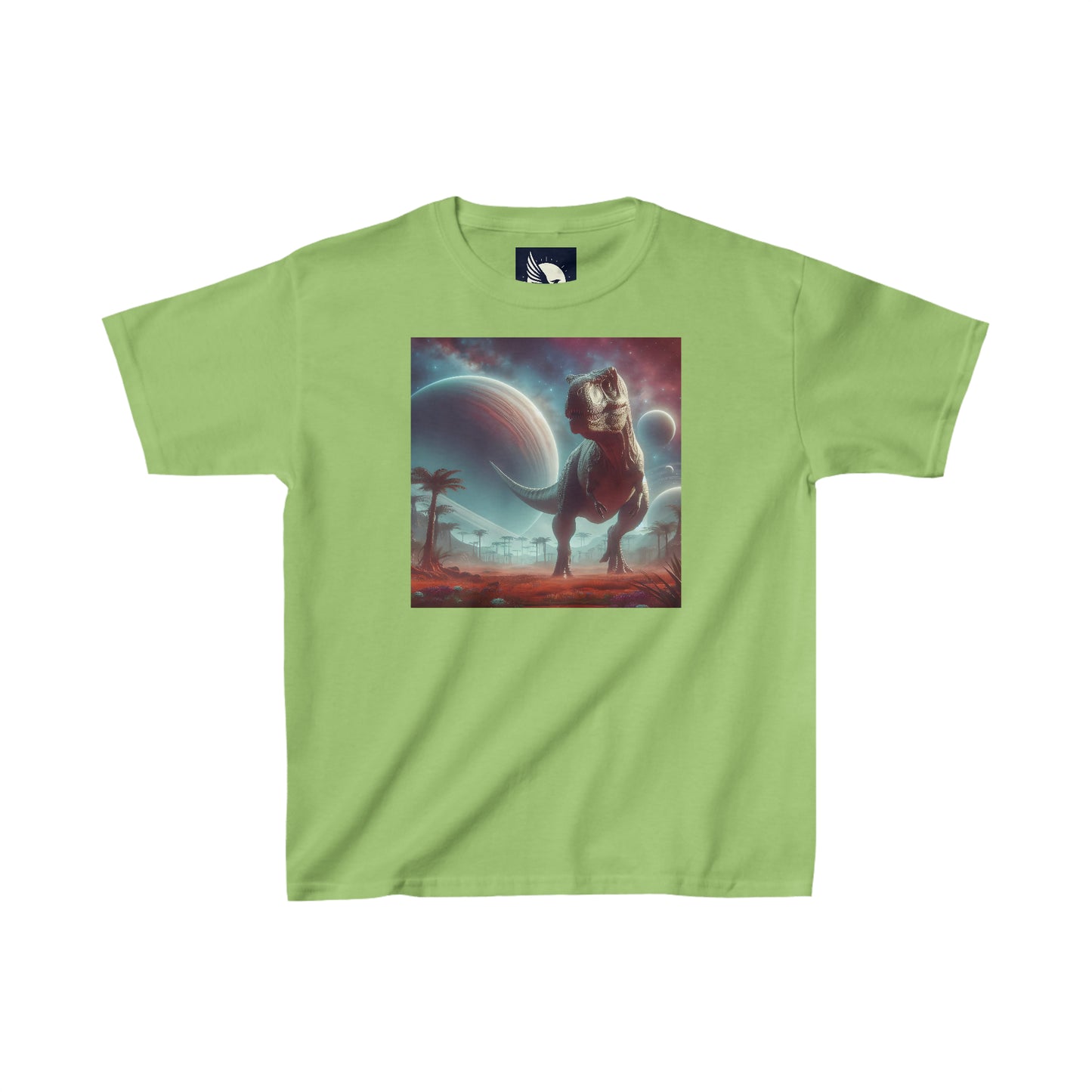 Rex On An Alien Planet Kids Shirt, Dinosaur T Rex Space Shirt