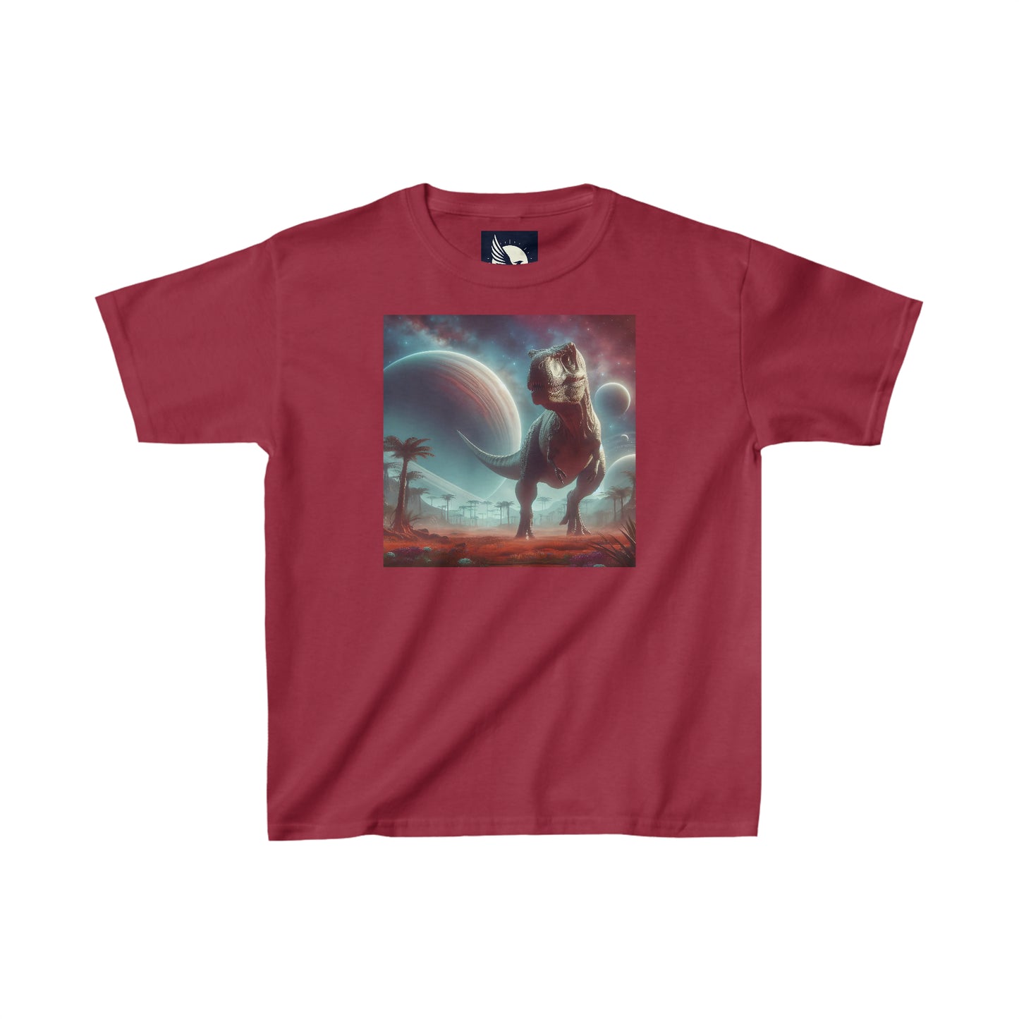 Rex On An Alien Planet Kids Shirt, Dinosaur T Rex Space Shirt