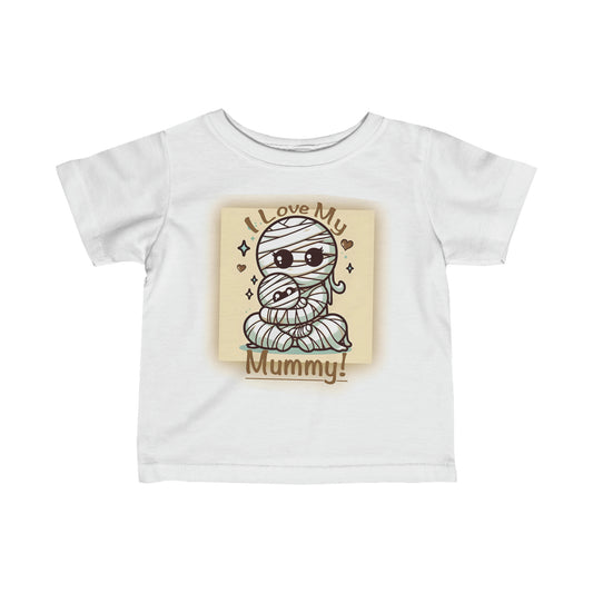 I Love My Mummy Monster Toddler Tee, Mummy Baby Shirt, Mummy Toddler, Kawaii Mummy Baby, Cute Mummy Toddler Baby, Anime Mummy Baby Toddler