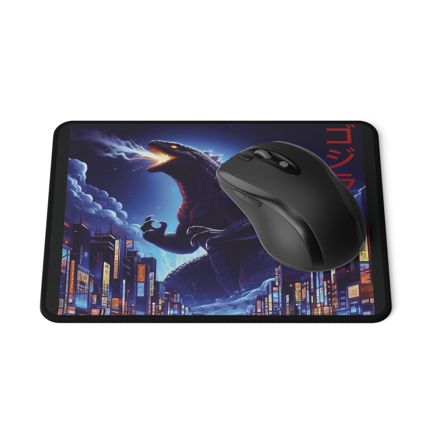 Godzilla 9.5" x 8" Inch Mouse Pad, Godzilla Mouse Pad, Anime Godzilla Mouse Pad, Anime Mouse Pad