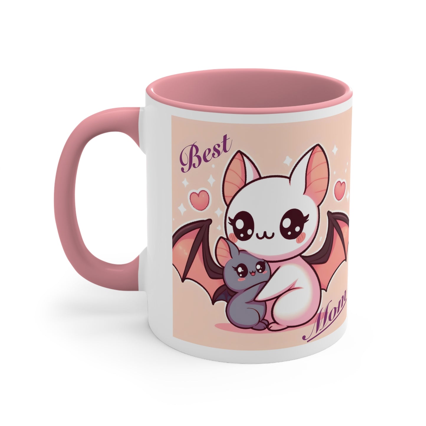 Best Mom Bat Coffee Mug 11oz Mug, Bat mugs, Cute Mugs, Cute Bat Mugs, Mom Mugs, Cute Mom Mugs, Mother’s Day, Gifts for Moms, Animal Mugs, Cute Animal Mugs