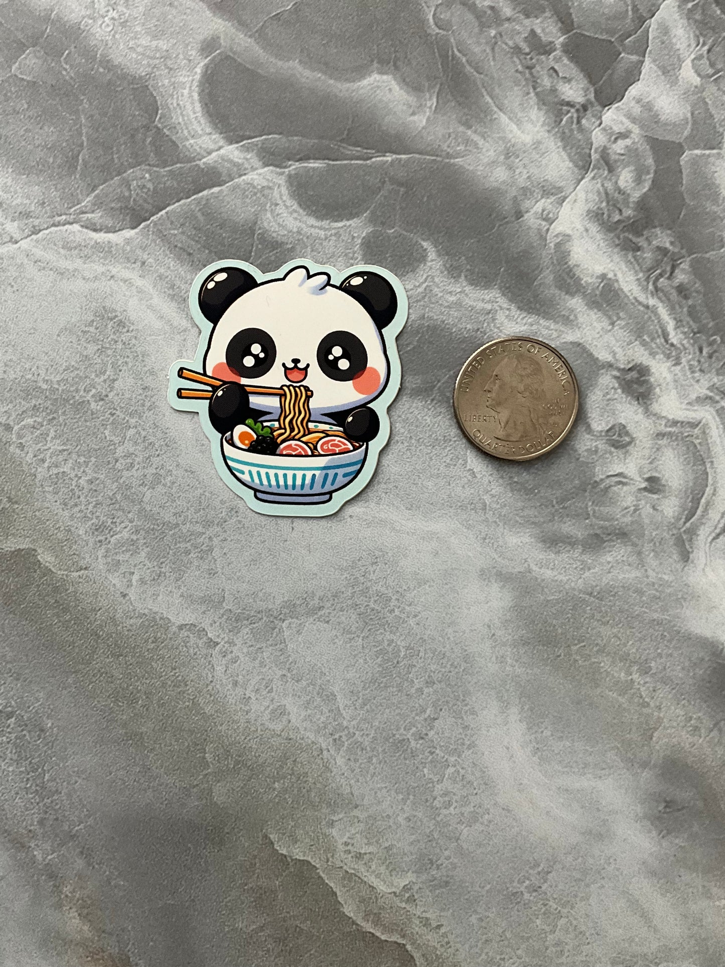 Panda Snacks Waterproof Sticker Bundle, Panda Stickers, Anime Panda Stickers, Panda Food Stickers, Cute Panda Stickers, Kawaii Panda Stickers, Cute Animal Food Stickers