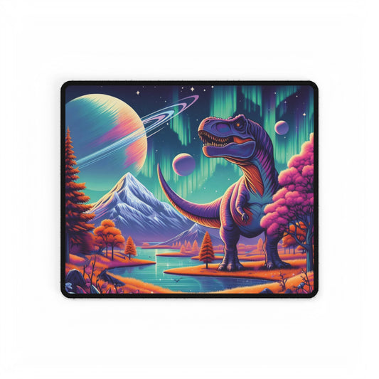 Vibrant Rex Mouse Pad, Dinosaur Mousepad, T Rex Mousepad, Colorful Mousepad, Dinosaur Desk Mat, Colorful Desk Mat, T Rex Desk Mat