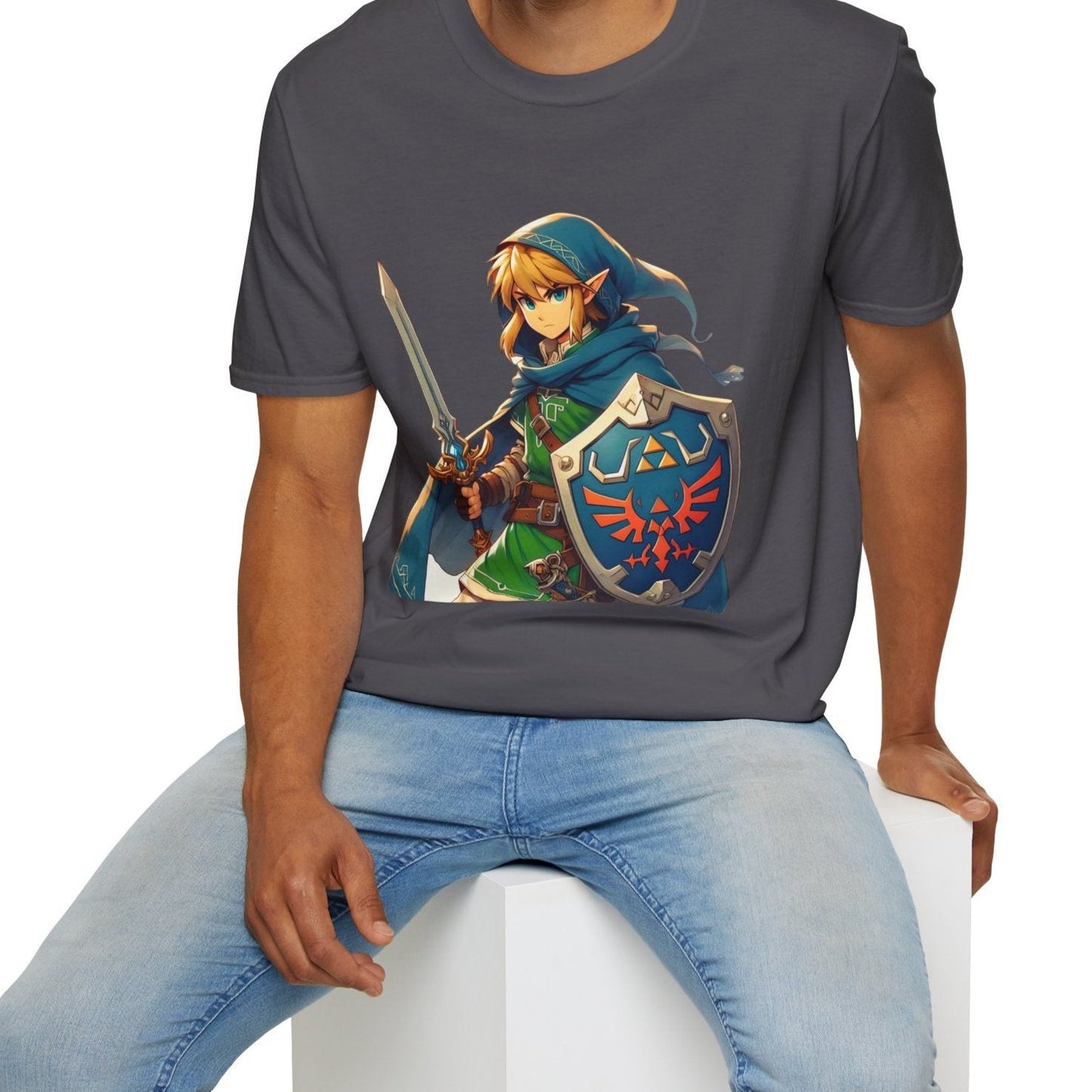 Legend Of Zelda Link Kids/Adult Unisex Shirt, Warrior Shirt, Gamer Gaming Shirt, Hyrule Zelda Link Shirt, Legends Of Echo