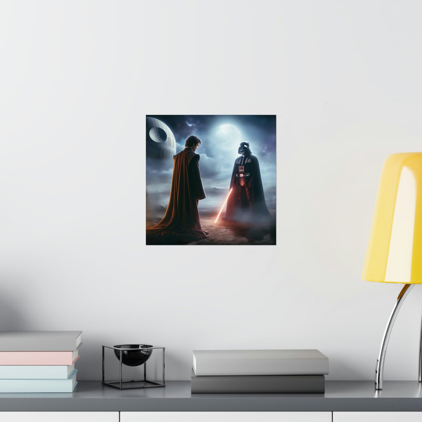 Anakin Skywalker and Darth Vader The Struggle Within Vertical Posters