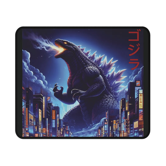 Godzilla 9.5" x 8" Inch Mouse Pad, Godzilla Mouse Pad, Anime Godzilla Mouse Pad, Anime Mouse Pad