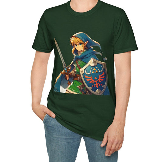 Legend Of Zelda Link Kids/Adult Unisex Shirt, Warrior Shirt, Gamer Gaming Shirt, Hyrule Zelda Link Shirt, Legends Of Echo