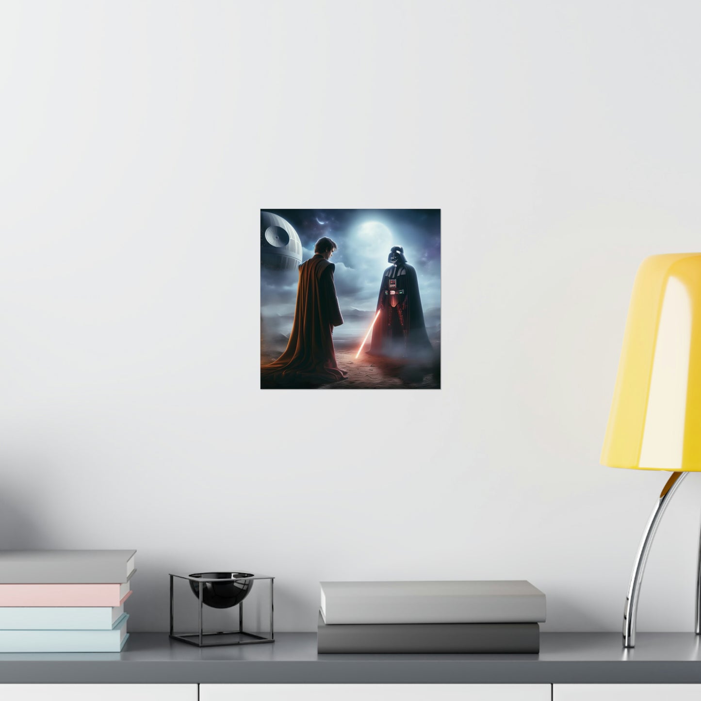 Anakin Skywalker and Darth Vader The Struggle Within Vertical Posters