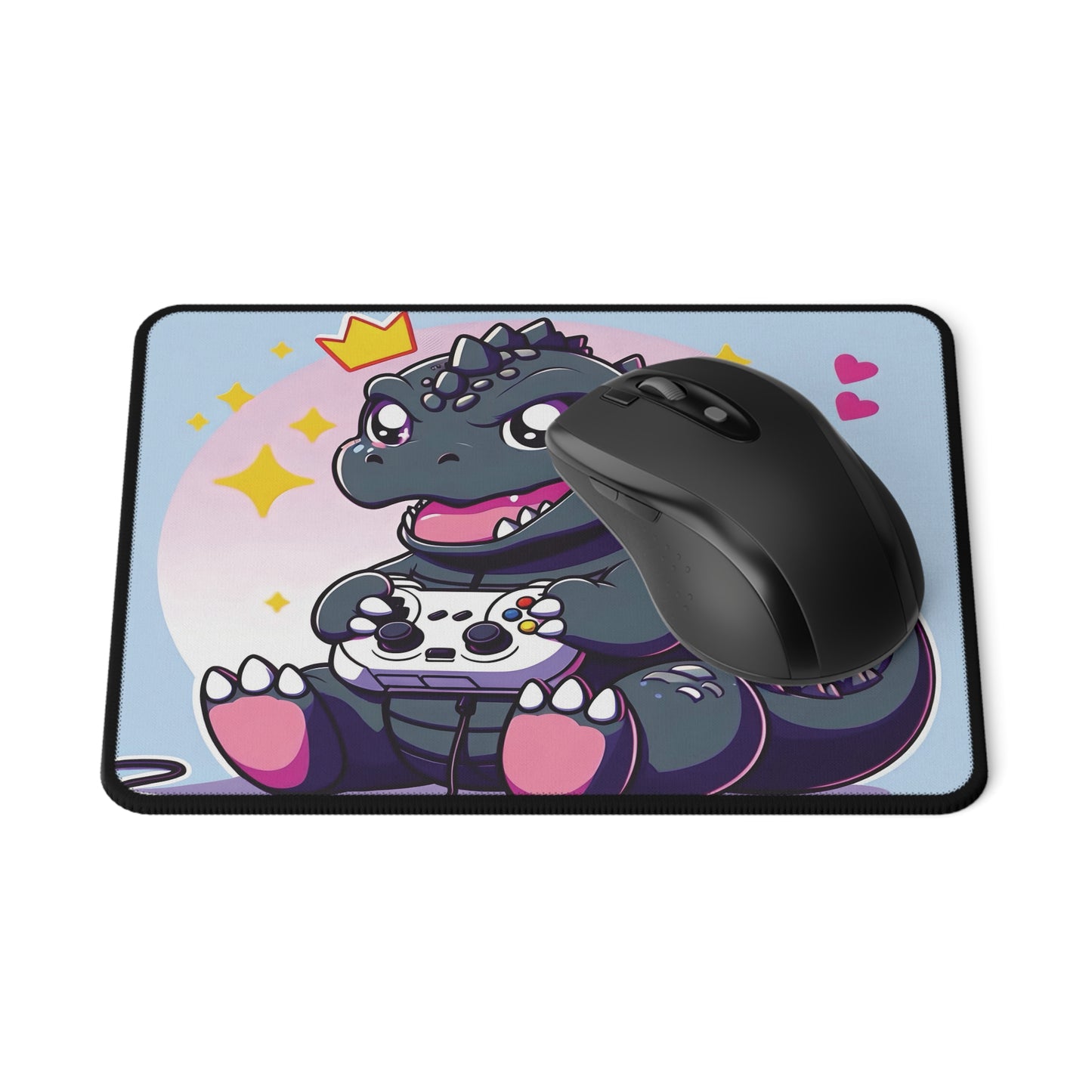 9.5" x 8" inch Anime Godzilla Non-Slip Mouse Pad, Kaiju Mousepad, Anime Mousepad, Dinosaur Mousepad, Cute Gojira Mousepad, Kawaii Mousepad