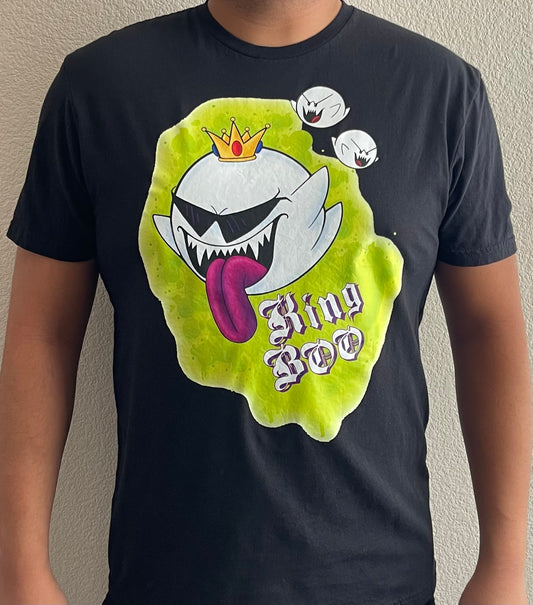 King Boo and Gang Kids/Adult Unisex Shirt, Mario Boo, King Boo, Super Mario Boo, Halloween Shirt, Gaming Shirt, Ghost Shirt, Anime Ghost Shirt