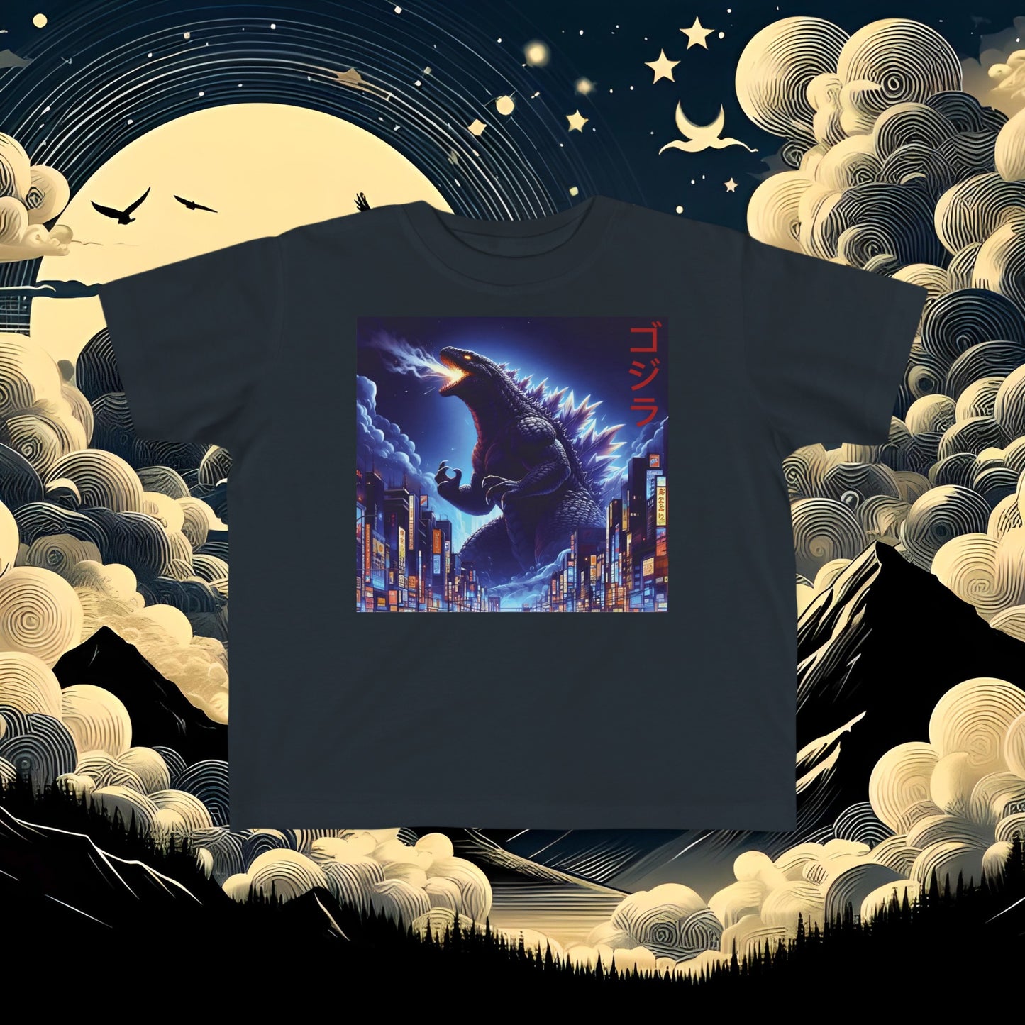 Godzilla Toddler Shirt, Godzilla Infant, Anime Godzilla Toddler Shirt, Anime Godzilla Infant, Anime Toddler Infant, Kaiju Toddler Infant