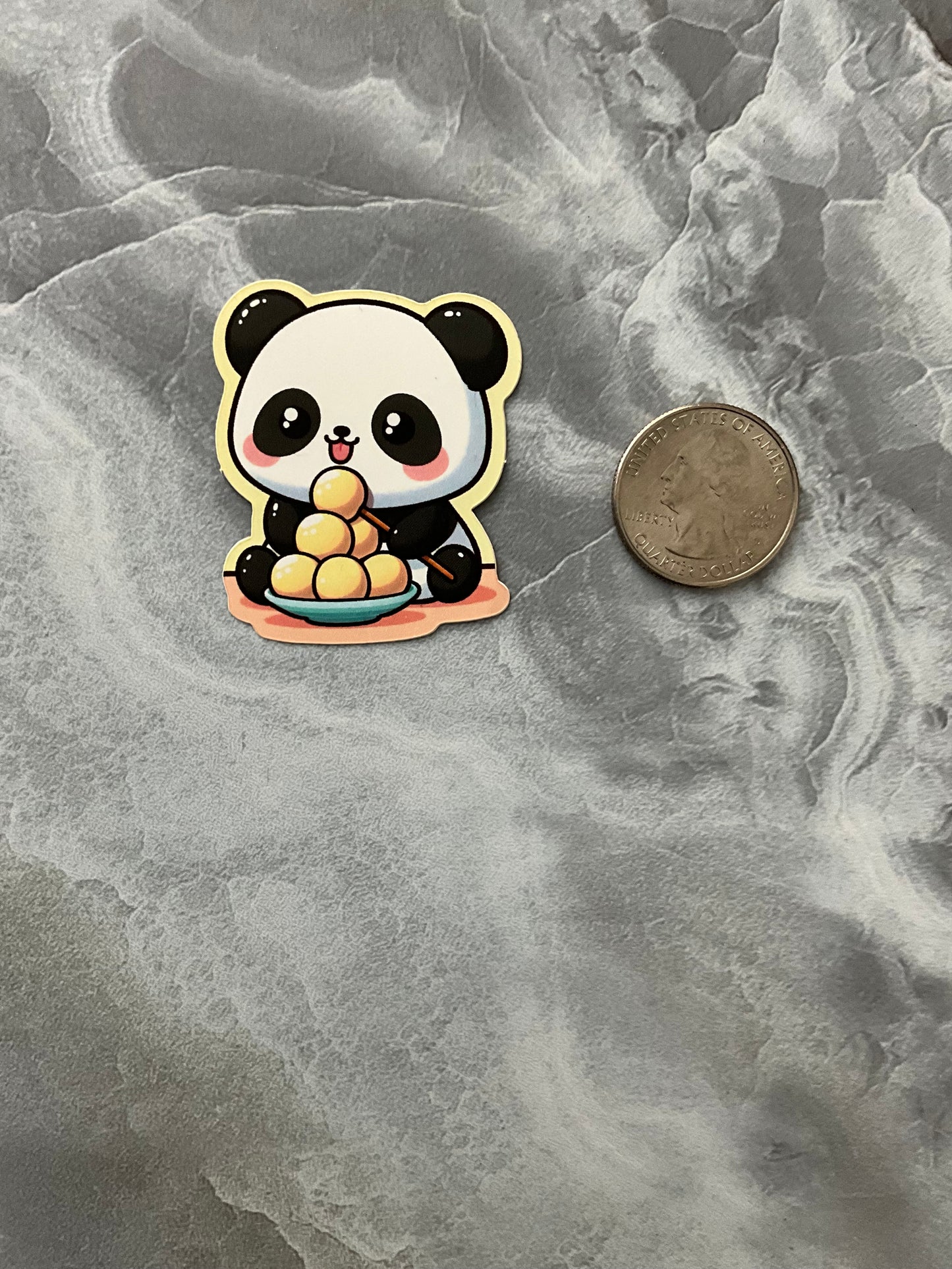 Panda Snacks Waterproof Sticker Bundle, Panda Stickers, Anime Panda Stickers, Panda Food Stickers, Cute Panda Stickers, Kawaii Panda Stickers, Cute Animal Food Stickers