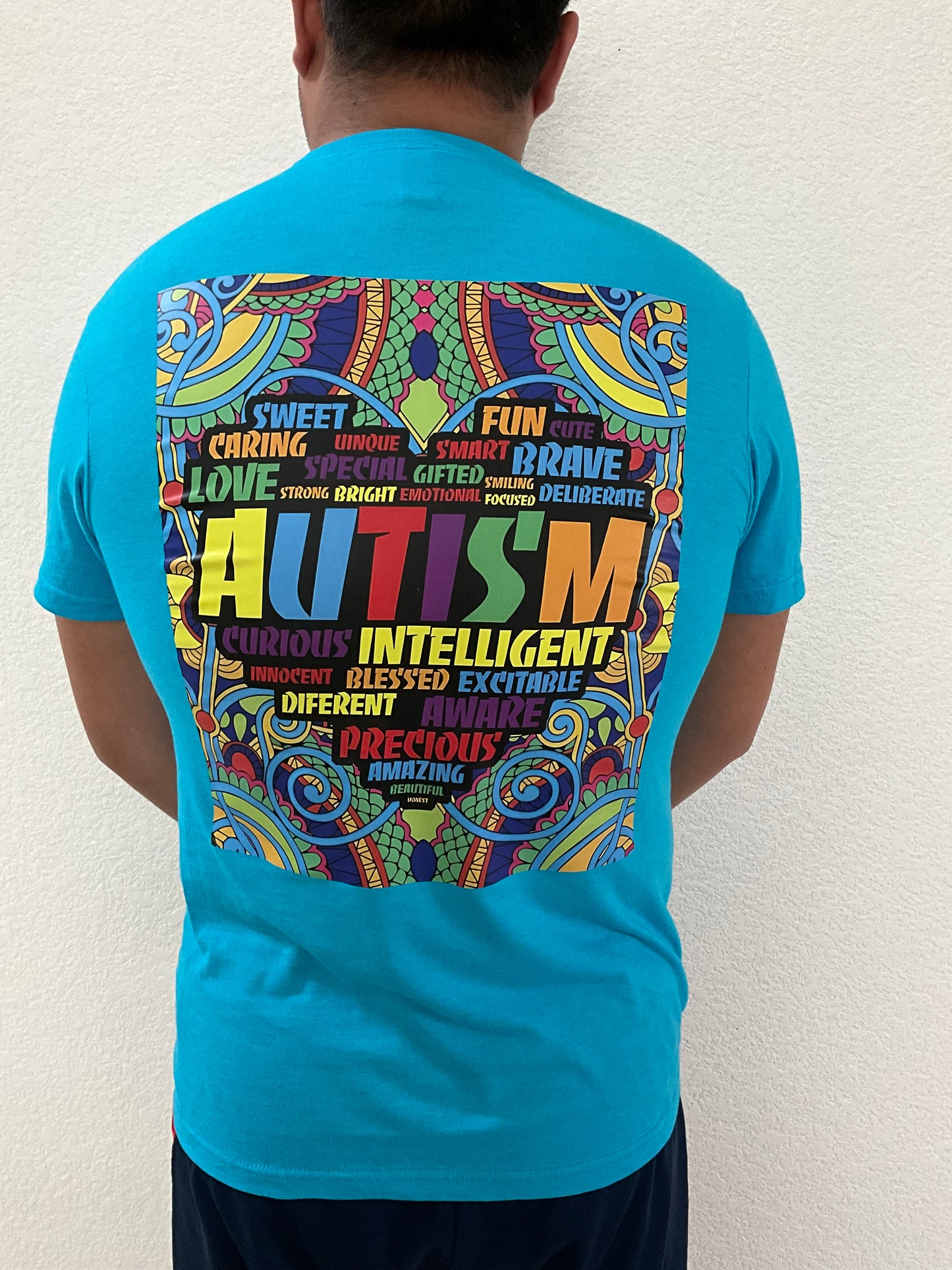 Autism Awareness Hearts Adult Unisex Tee, Autism Shirt, Hearts Shirt, Autism Awareness Shirt, Autism Heart Shirt, Support Autism, Awareness Shirt