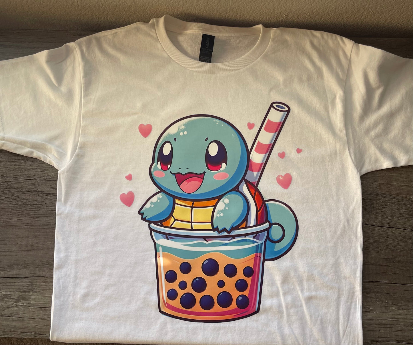 Squirtle Boba Kids/Adult Unisex Shirt