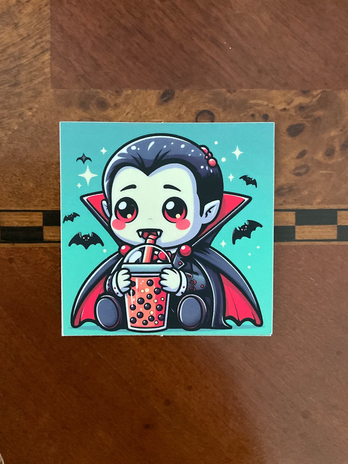 Monsters Boba Waterproof Stickers, Cute Monster Stickers, Cute Boba Stickers, Anime Stickers, Cute Halloween Stickers