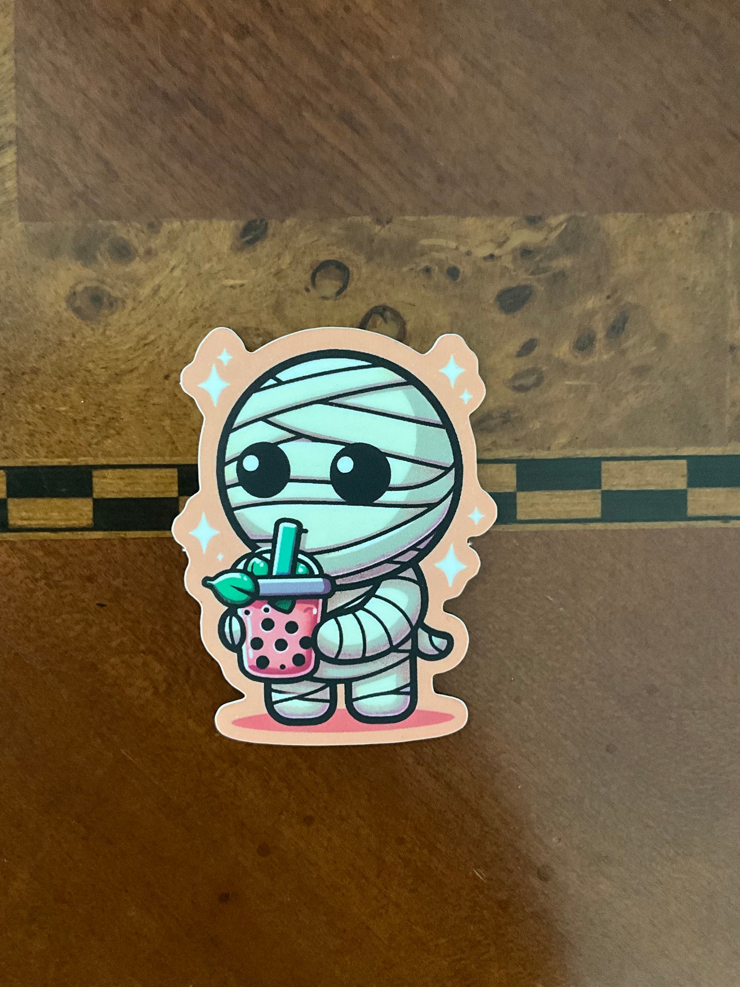 Monsters Boba Waterproof Stickers, Cute Monster Stickers, Cute Boba Stickers, Anime Stickers, Cute Halloween Stickers