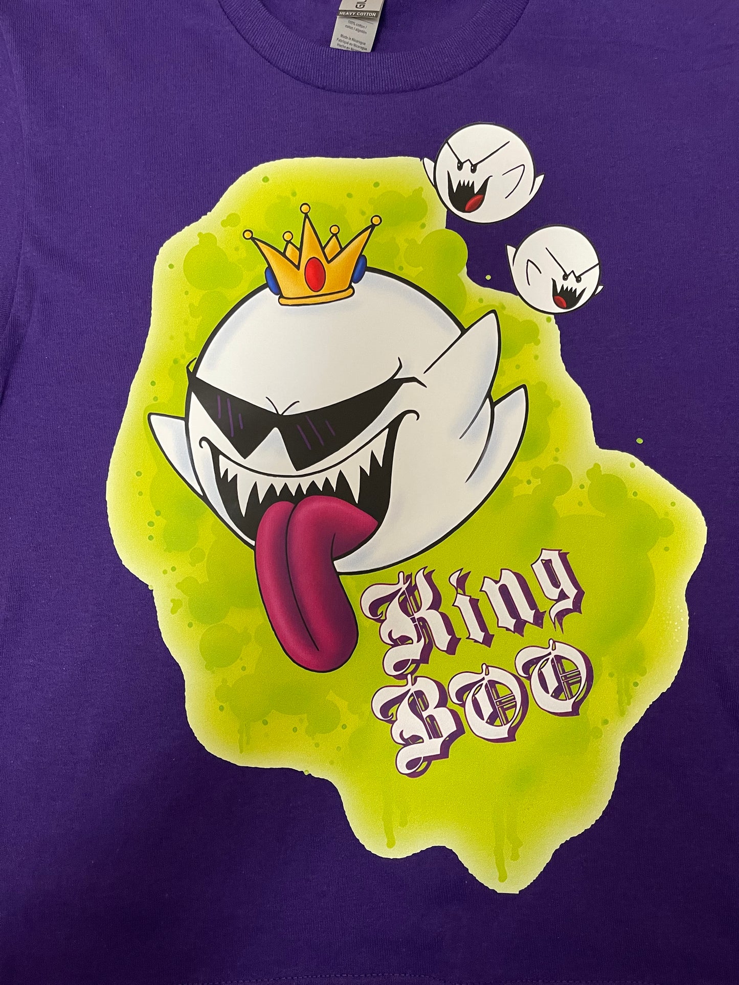 King Boo and Gang Kids/Adult Unisex Shirt, Mario Boo, King Boo, Super Mario Boo, Halloween Shirt, Gaming Shirt, Ghost Shirt, Anime Ghost Shirt