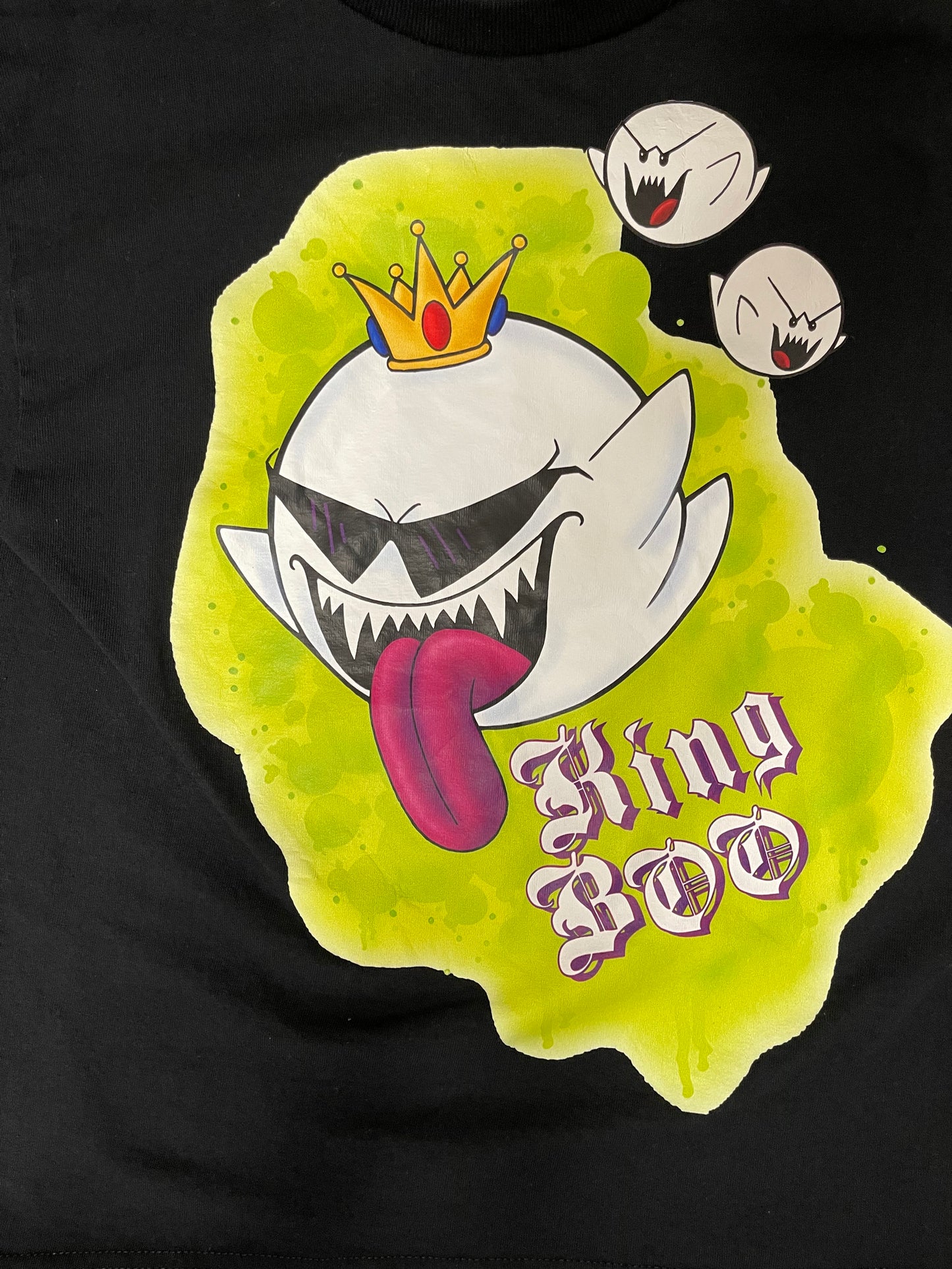 King Boo and Gang Kids/Adult Unisex Shirt, Mario Boo, King Boo, Super Mario Boo, Halloween Shirt, Gaming Shirt, Ghost Shirt, Anime Ghost Shirt