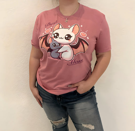 Best Mom Bat Shirt, Anime Bat Shirt, Cute Bat Shirt, Animal Shirt, Cute Mom Shirt, Mom Shirt, Gifts for Moms, Mom gifts, Cute Animal Shirt, Anime Animal Shirt, Kawaii Animal Shirt, Kawaii Shirt