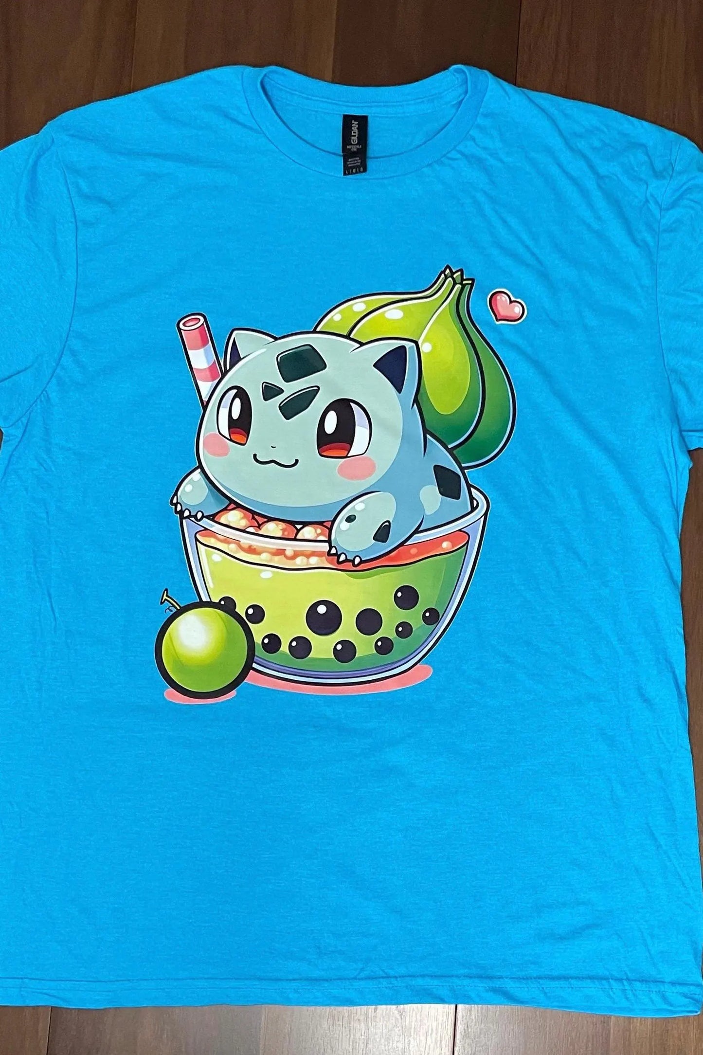 Bulbasaur Boba Kids/Adult Unisex Shirt