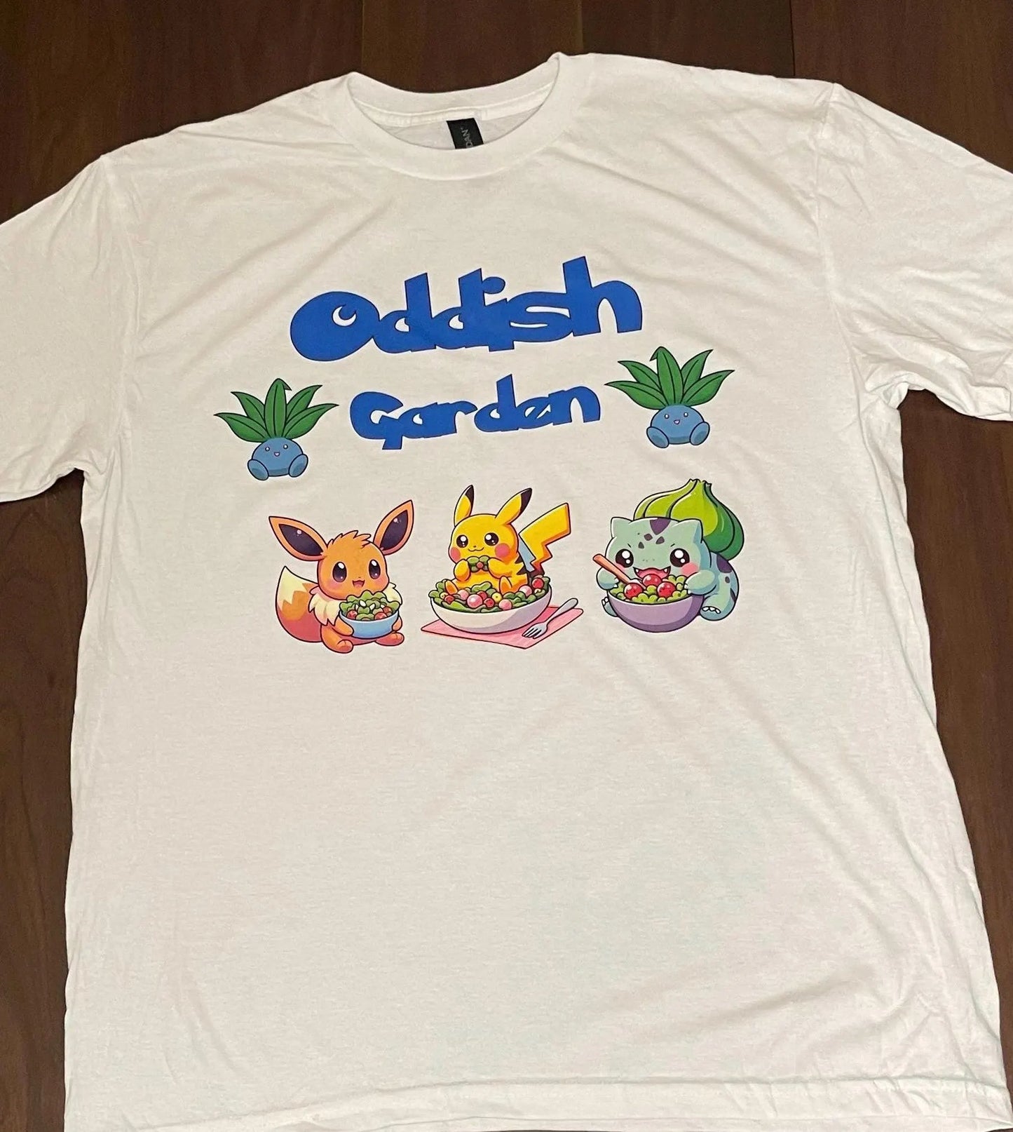 Oddish Garden Poke Food Kids/Adult Unisex Shirt